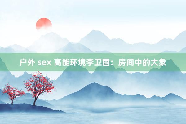 户外 sex 高能环境李卫国：房间中的大象